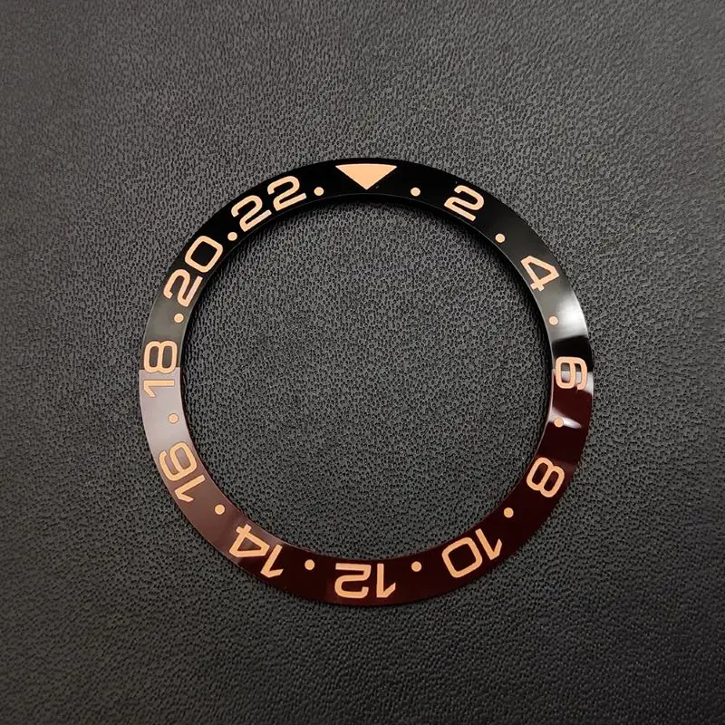 High Quality Two-Tone Ceramic Bezel Insert Ring for Men's Watch Accessories