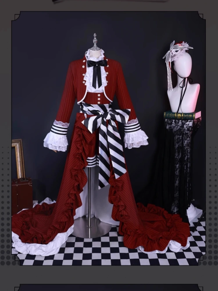 

Костюм черного Батлера для косплея, фантастический костюм для женщин, модные костюмы для костюмированной вечеринки, карнавальный костюм