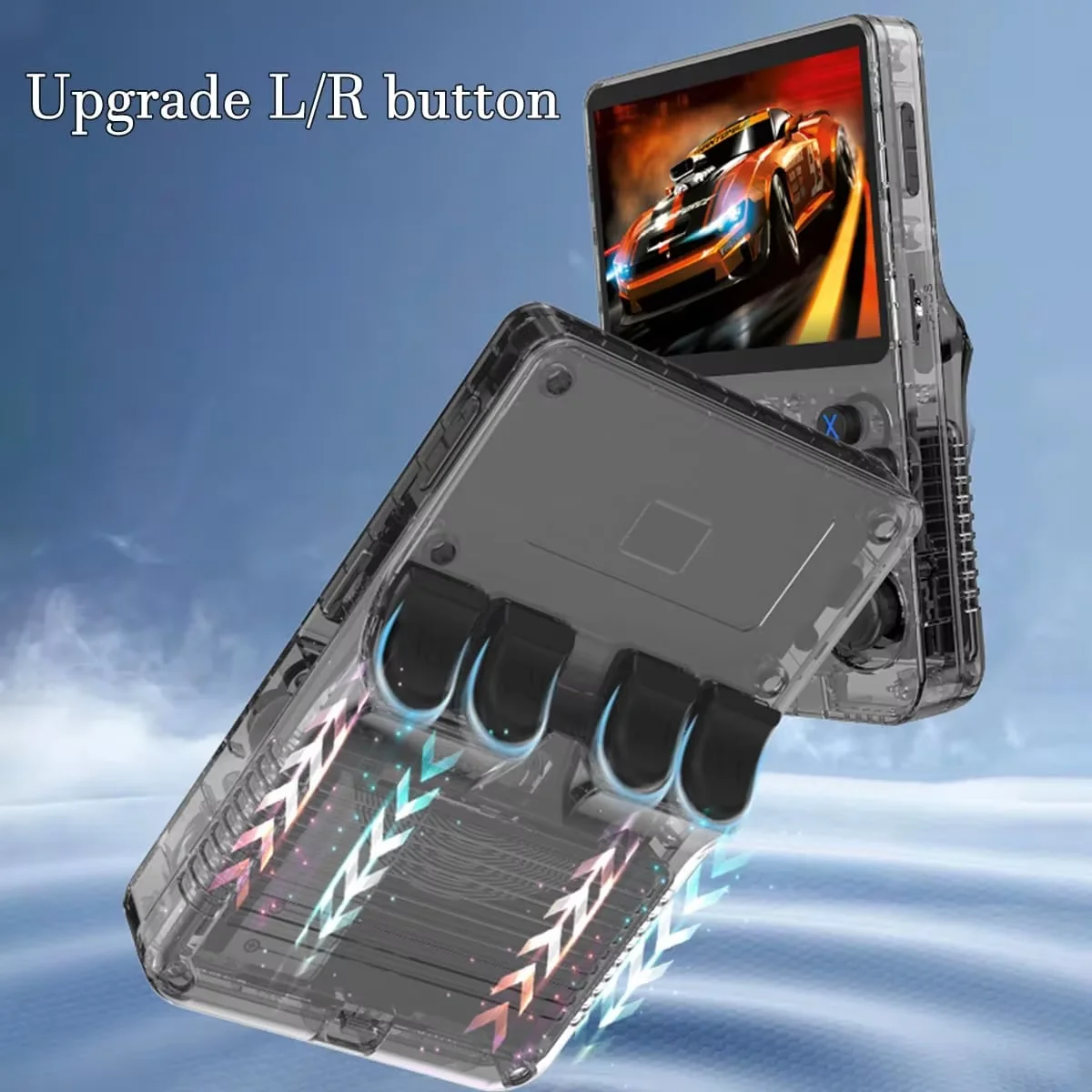 R36S Retro Handheld Game Console 3.5 Inch IPS Screen Preloaded 128GB Games Portable Pocket Player With Linux System_voghion.com