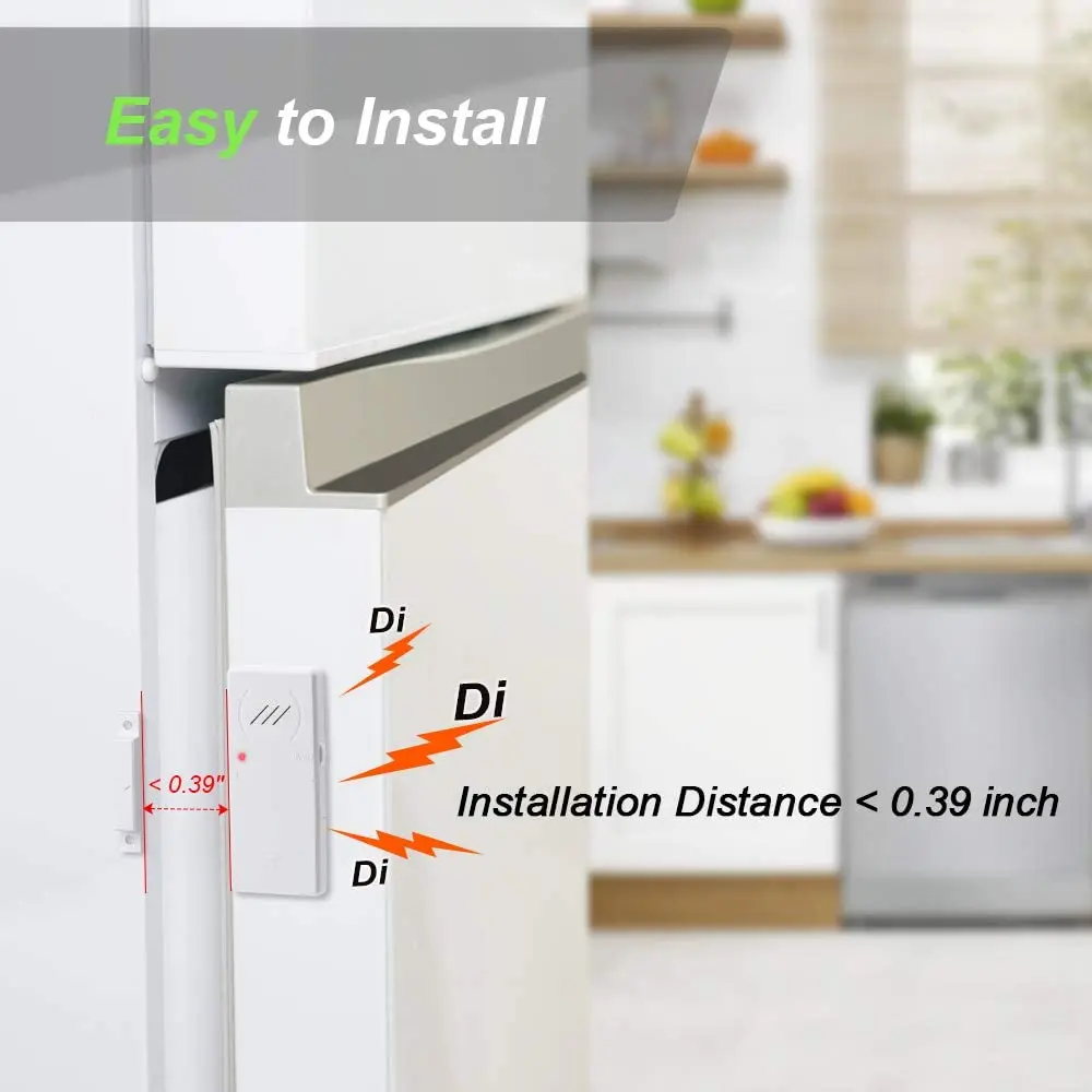 Wsdcam Freezer Door Refrigerator Alarm
