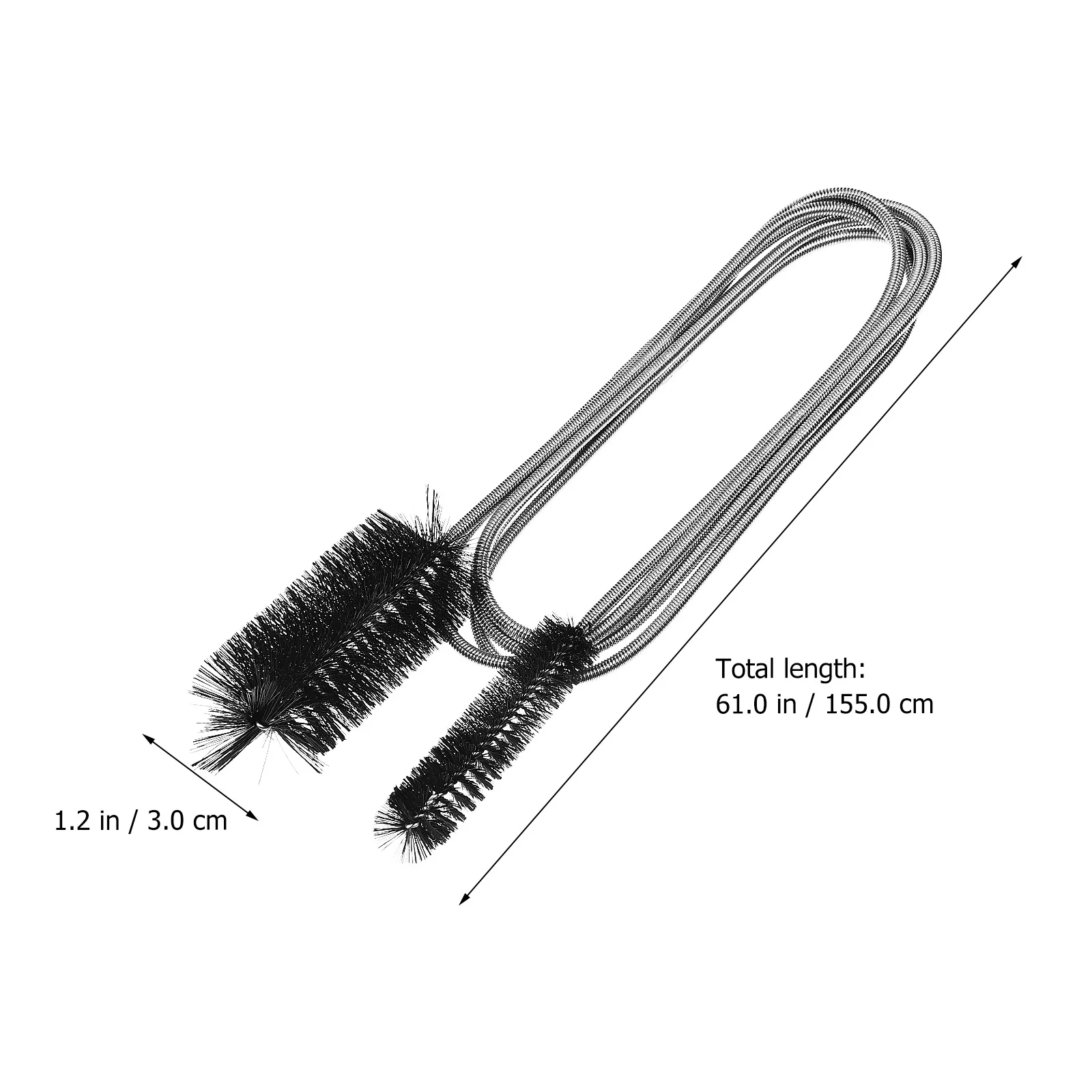 Tube Cleaner Brush Pipe Cleaners For Kitchen Drain Unblocker Double Ended Cleaning Tools