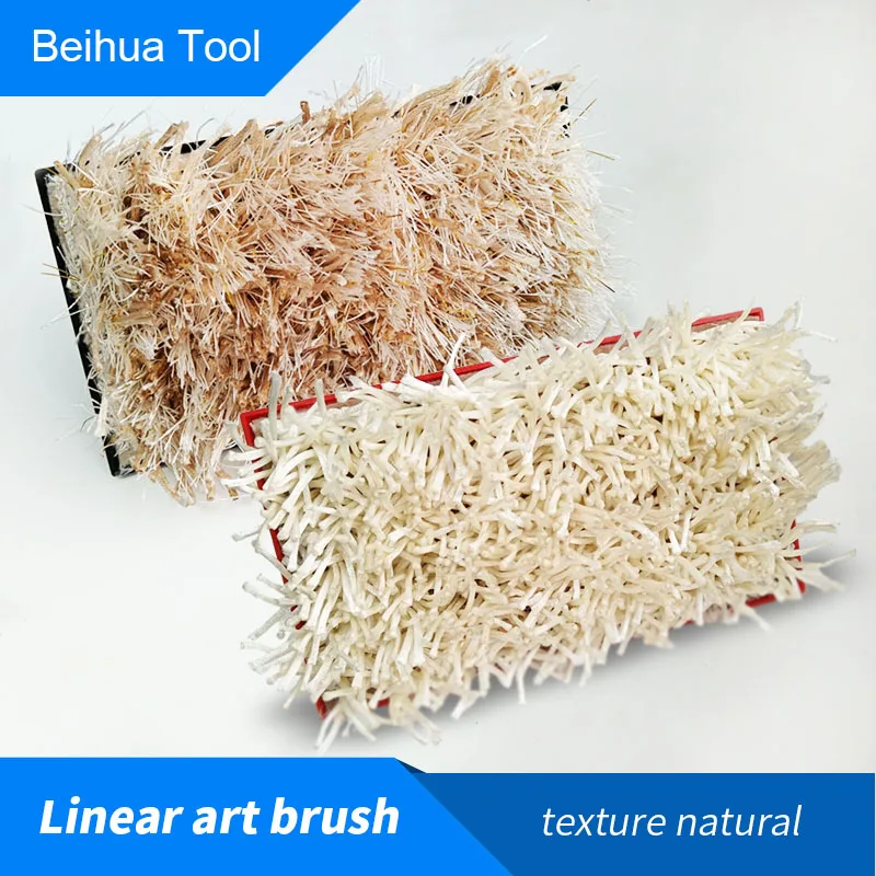 Art Paint Linear Brush Magic Color Paint Special Brush Texture Tool for Wall Decoration Art Tool235x130mm