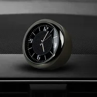 Horloge de voiture Shoous Mini Automobiles, montre numérique à coller interne, mécanique, horloges à quartz, ornement automatique, 40mm, 43mm 2