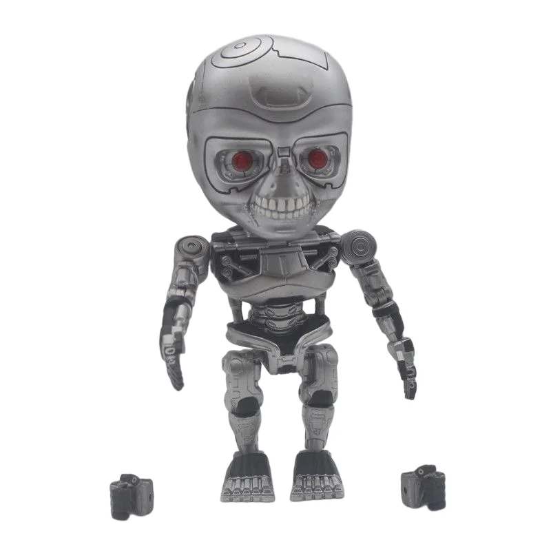 New Terminator T800 Action Figure Joint Movable Robot PVC Skeleton 14 ...