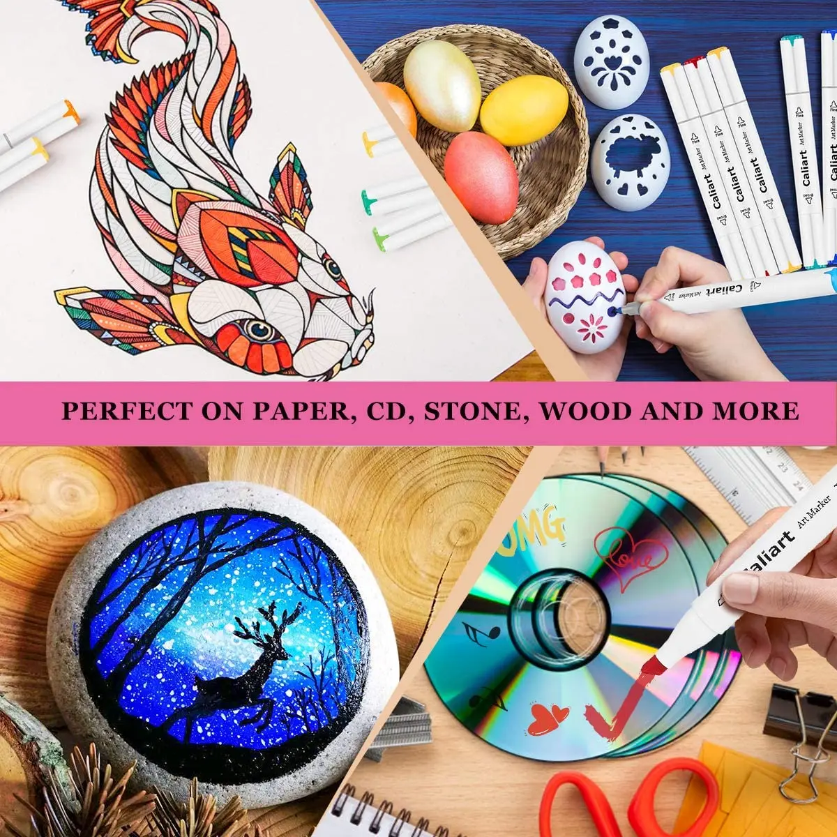 24-100 Colors Dual Tip Permanent Color Markers for Kids Adults Coloring  Sketch Marker, Painting Card Making outline marker - AliExpress