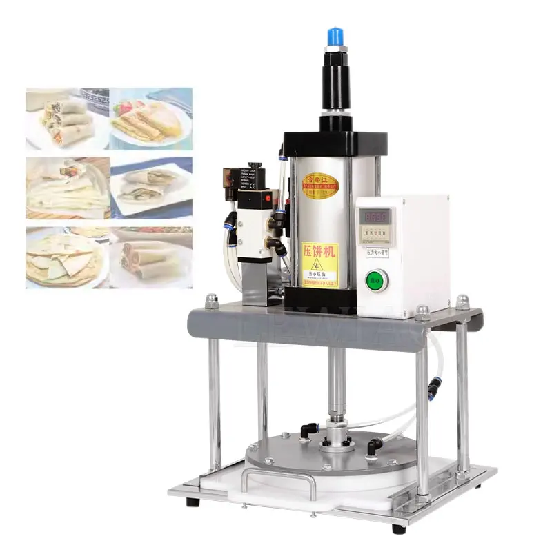 

Electric Cake Press Sheet Dough Pressing Machine Multifunctional Pizza Making Machine