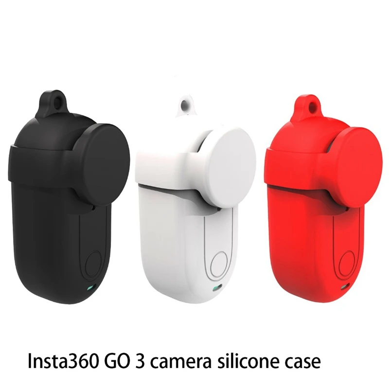 카메라 실리콘 케이스 렌즈 보호 커버, 다기능 엄지 카메라 액세서리, Insta360 Go 3