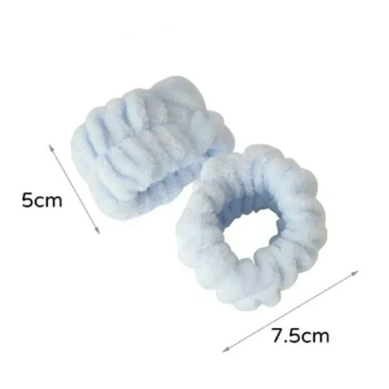 Face Wash Hand Wrist Strap Reusable Sweat Band Microfiber Towel Band Flexible Absorbent Wrist Strap Face Wash Comfortable 2pcs washing wristband sweat wiping bracelet