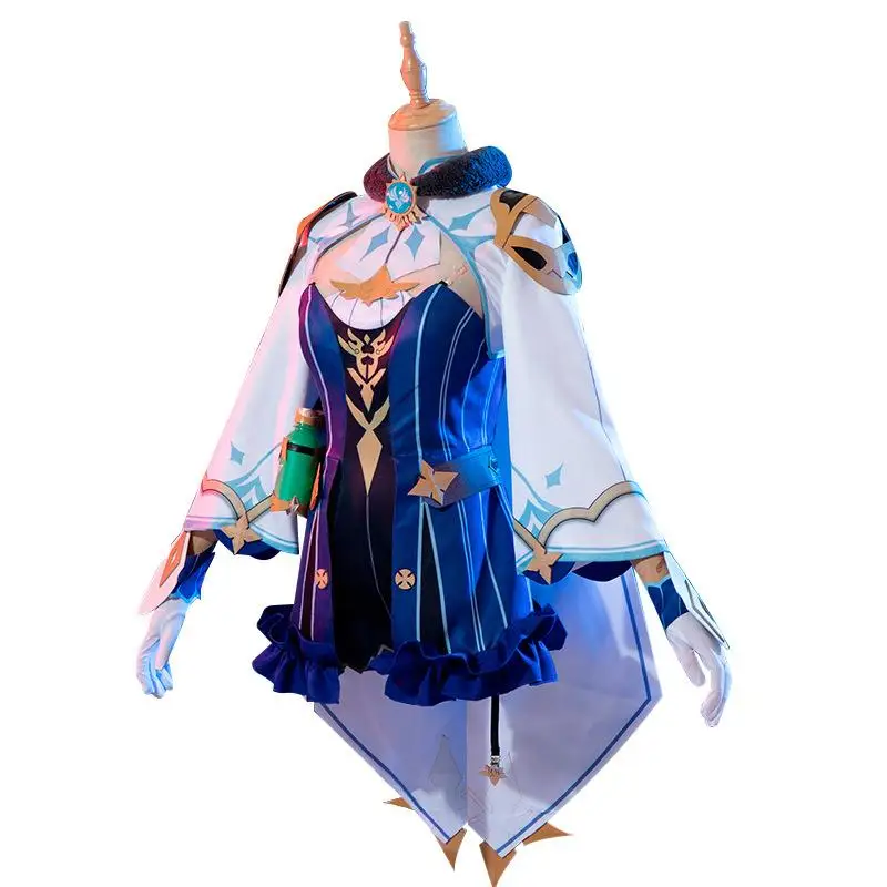 XCXOSD-Genshin Impact Anime Cosplay Traje para Mulheres, Roupa de Personagem  de Sacarose, Peruca, Vestido, Uniforme, Conjunto Completo - AliExpress