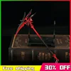 21cm Genshin Impact Sickle Weapon Arlecchino Crimson Moon's Semblance Model Keychain Metal Material Cool Dispaly Toys Gifts Kids 1