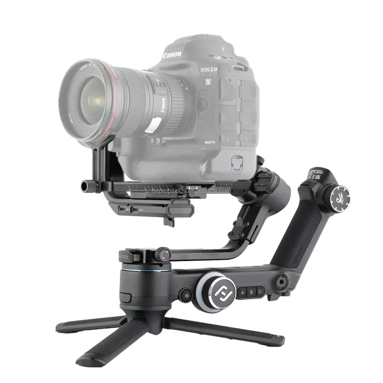 

FeiyuTech SCORP PRO Gimbal Handheld Camera Stabilizer with Remote Handle & OLED Screen for Mirrorless Camera 10.5 lb Payload