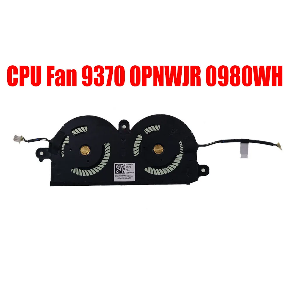 

Laptop CPU Cooling Fan For DELL For XPS 13 9370 0PNWJR 0980WH PNWJR 980WH New