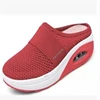 Women's Air Cushion Walking Shoes 2025 Summer Mesh Lightweight Wedge Platform Slippers Female Sneakers Mules Zapatos De Mujer 6