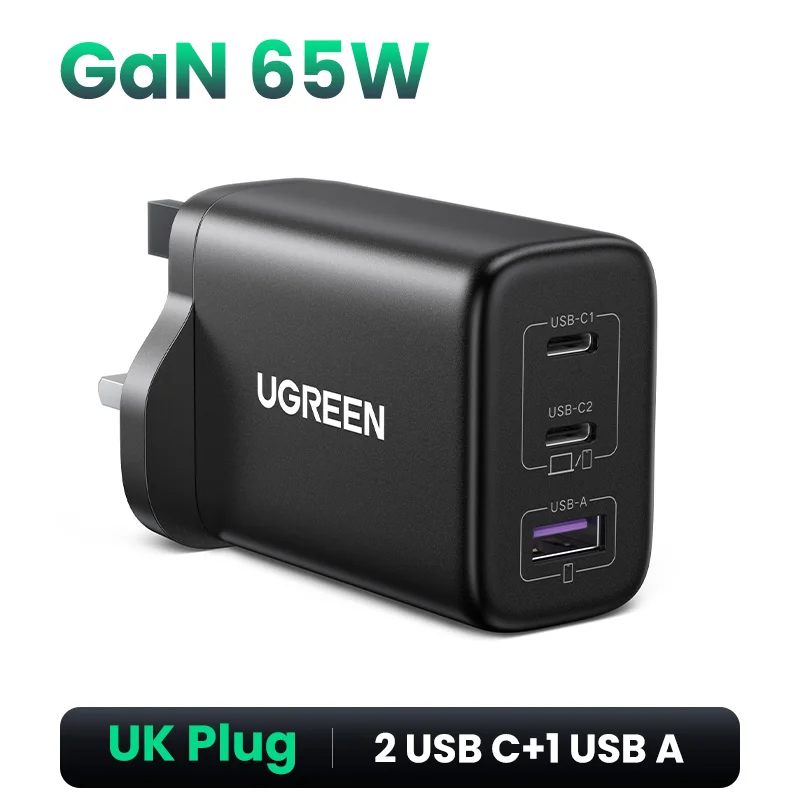 UK Black 65W