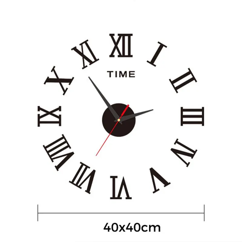 3D Acrylic Wall Clock 6