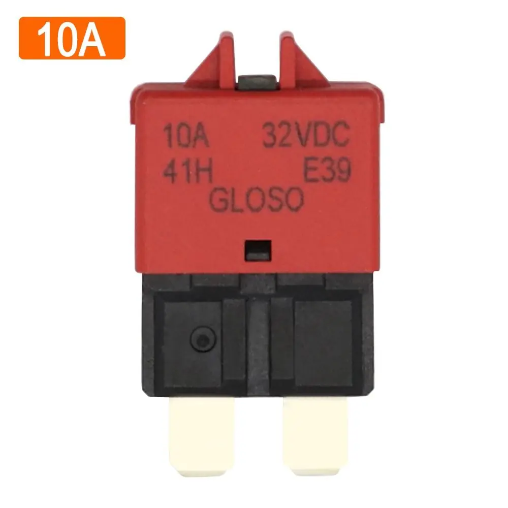 5-30A Circuit Breaker Manual Reset Automatic Recovery ATC Blade Fuse Over-current Protection Auto Accessories Car Protectors