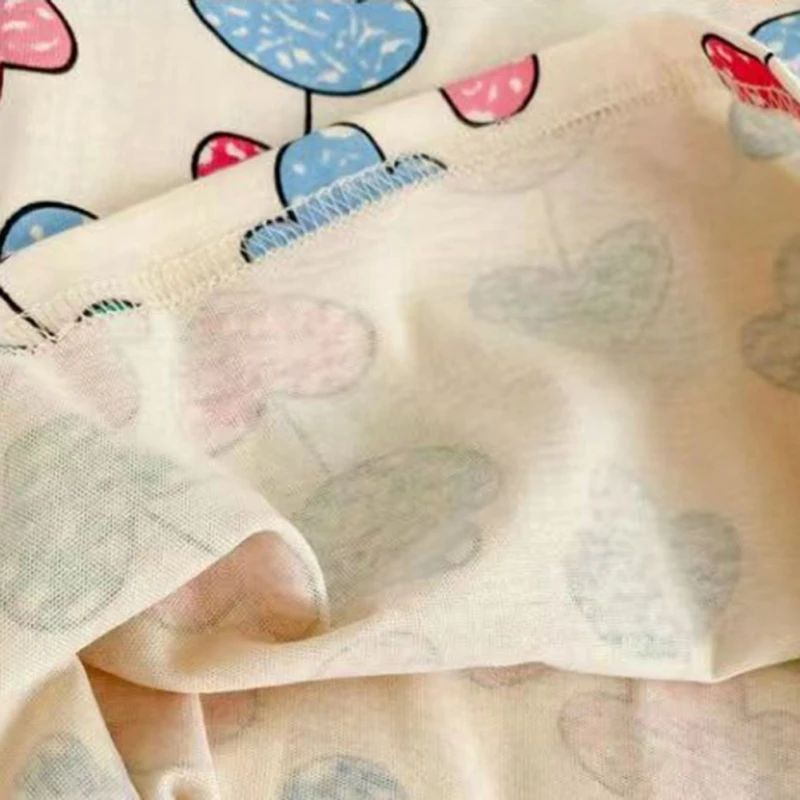 Baby Pajamas Sets Cartoon Child Pajamas Toddler Summer Short Sleeve Baby Nightwear Pyjamas Cute Balloon Kids Homewear Clothes
