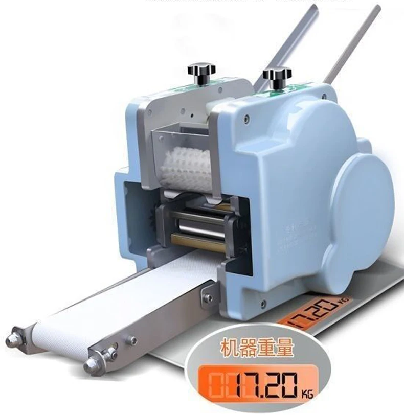 Wonton Pi making Machine Automatic Dumpling Wrapper Maker Gyoza Skin Home Commercial Round moulding Machine Ravioli Square Skin