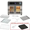 Emeril Lagasse 26 QT Extra Large Air Fryer, Convection Toaster Oven with French Doors, Stainless Steel 3