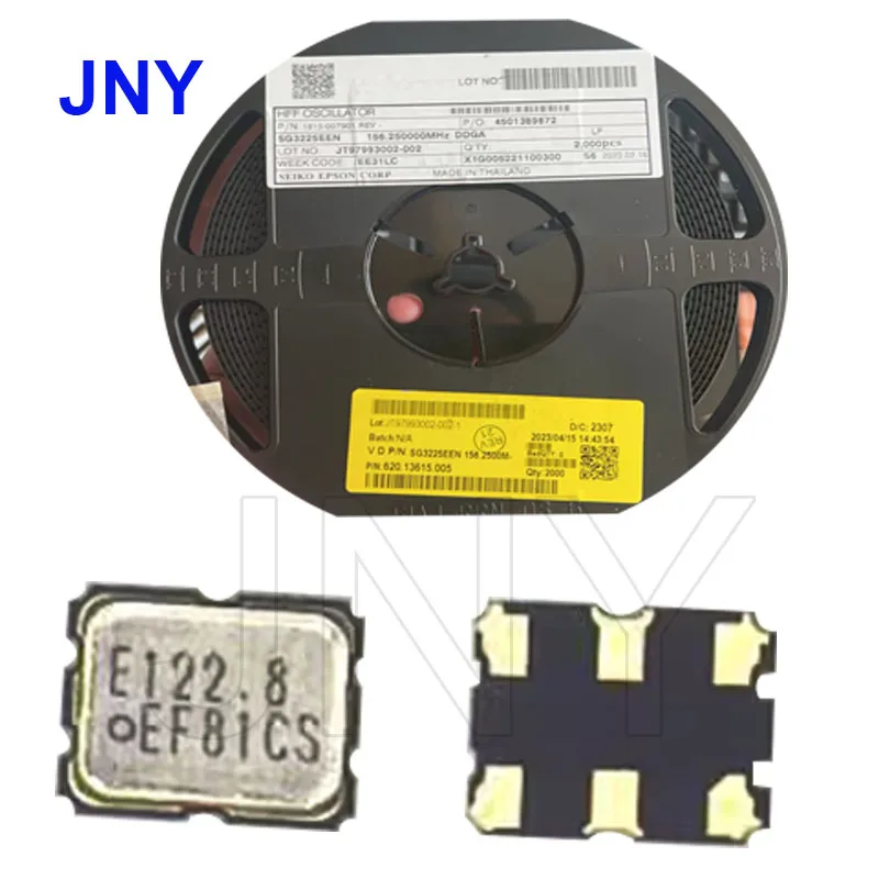 SG3225EEN 125.000000M-CJHA6 high-precision SMD3225 low jitter low phase noise dual output crystal oscillator LVPECL