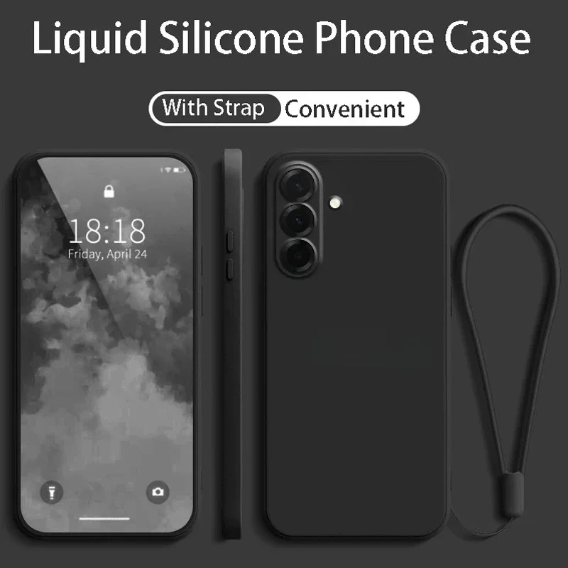 Liquid Silicone Soft Phone Case Cover