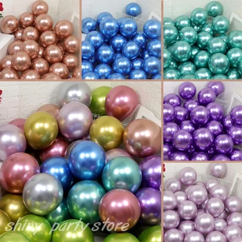 Metallic Chrome Party Balloons 1