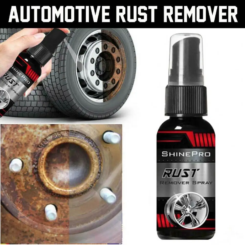 

Car Rust Remover Lightweight Wide Use Multi-purpose Universal Car Tire Shine for Automobile Rust Remover Tire Shine