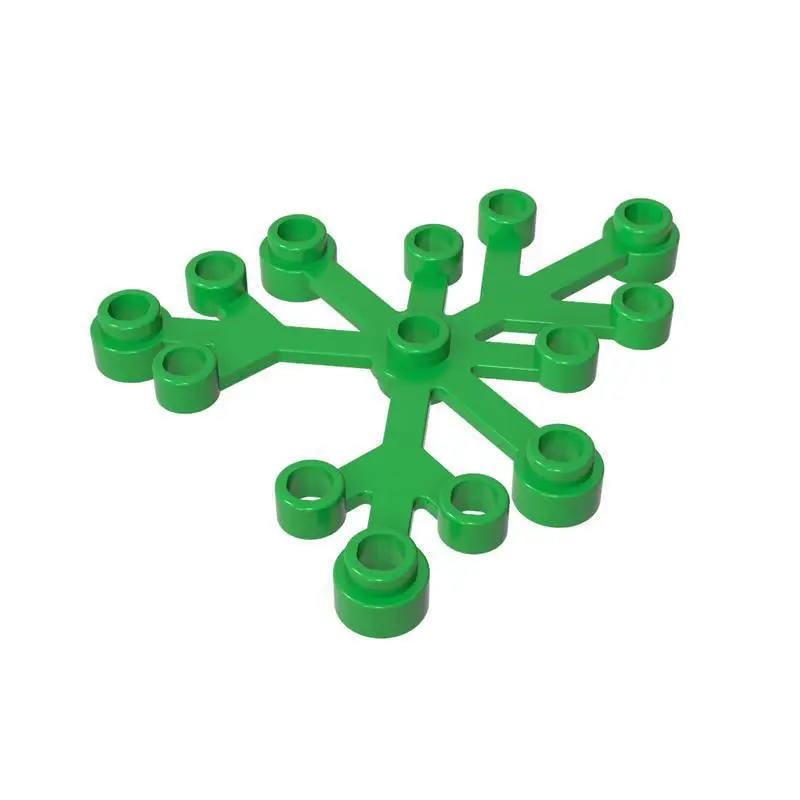 50 Stück 2417 Pflanzenblätter 6 x 5 Ziegelsammlungen Bulk Modular GBC Spielzeug für technische MOC DIY Gebäude Blöcke 1 Stück Geschenke Compati – Detail 3