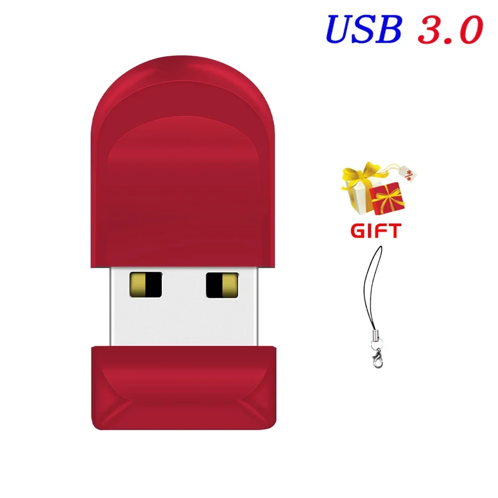 thumbnail image 1 of 3.0 USB flash drive 128GB 4GB Pendrive Mini Memory stick Black Red White USB stick 8GB 16GB 32GB High speed U disk Real capacity, 1 of 5