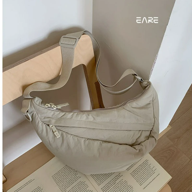 Borsa hobo semplice e versatile Una elegante borsa a tracolla casual che una borsa a tracolla adatta alla moda e leggera - immagine 4