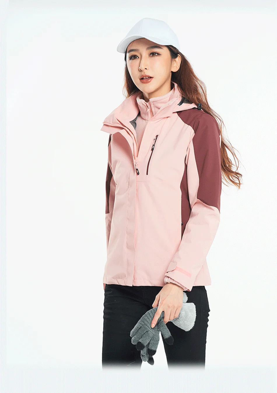 Custom logo Men winter jacket embroidered text Male Outdoor Sports Hiking Jacket personality customization waterproof thick coat 18 S08616a496dc34efcb58fc76c4d8de838A