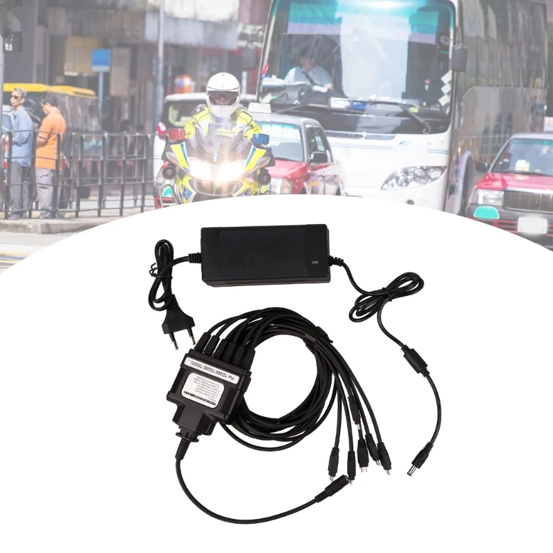 Dropship Type-C Charging Cable 6-Way Power Supply for Hytera BD350 BD300 TD350