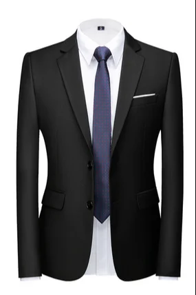 

2023 ICCLEK New Fishion Mens Jacket Black Coats Leisure Sports Business Jackets Men Suit 2023 The latest style