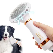 2-In-1 Pet Dog Dryer Dog Hair Dryer and Comb Brush Pet Grooming Dryer Portable Cat Hair Comb Dog Fur Blower Low Noise Temprature