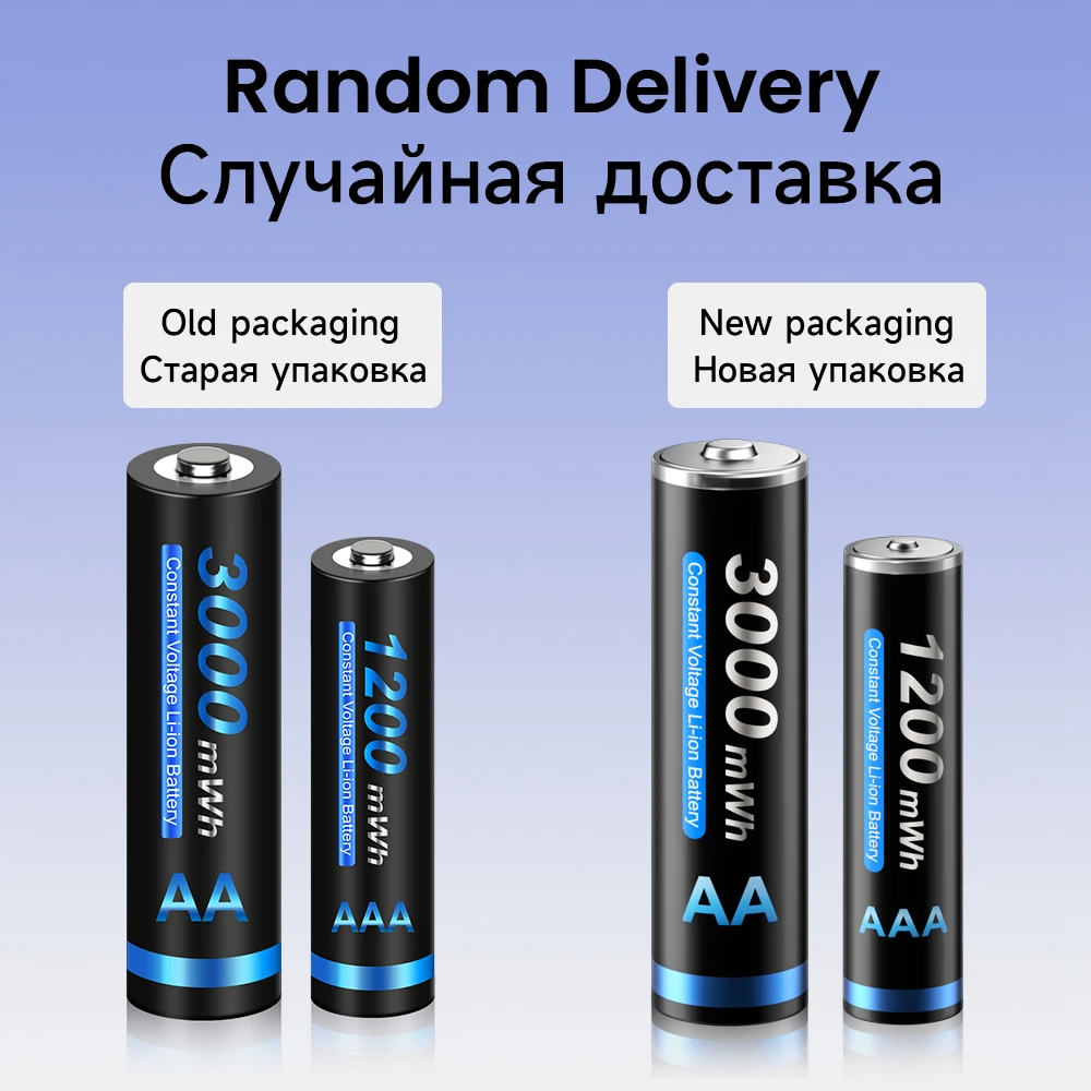 Batteria ricaricabile agli ioni di litio AA 1.5V 3000mWh batterie al litio  AA 1.5v e caricabatterie LCD per batteria agli ioni di litio aa aaa da 1.5V  - AliExpress