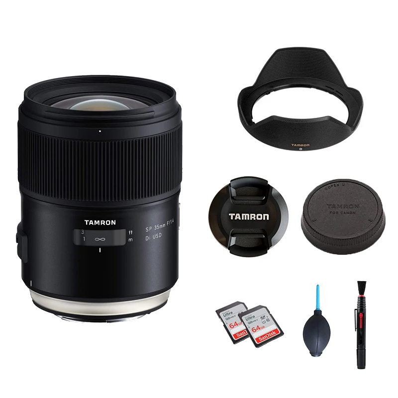 

Tamron SP 35mm F/1.4 Di USD Full Frame DSLR Camera Prime Lens for Canon Nikon