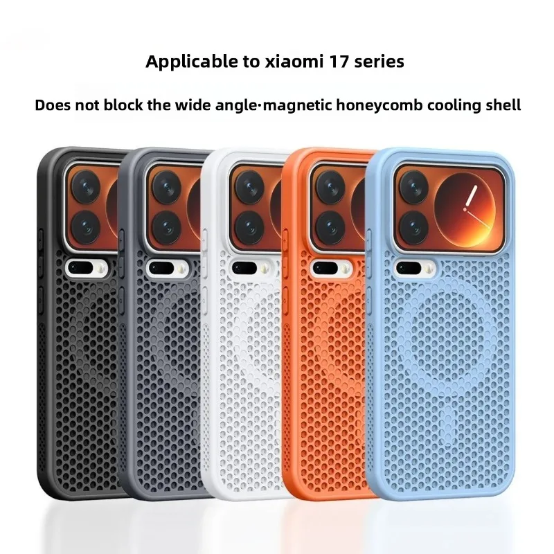 Enhanced Magnetic Protective Back Cover with Heat Dissipation