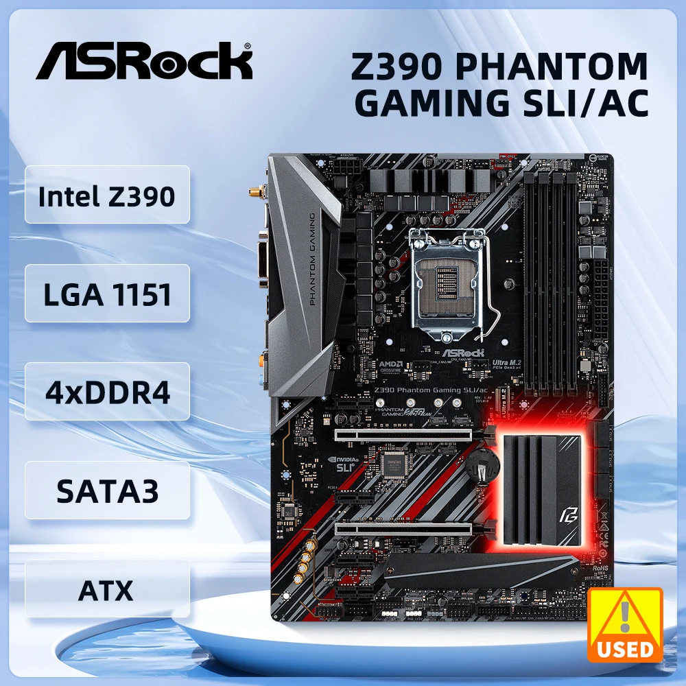 Intel i7-9700K + ASRock Z390 マザーボード ASRock Z390M PRO4、Intel