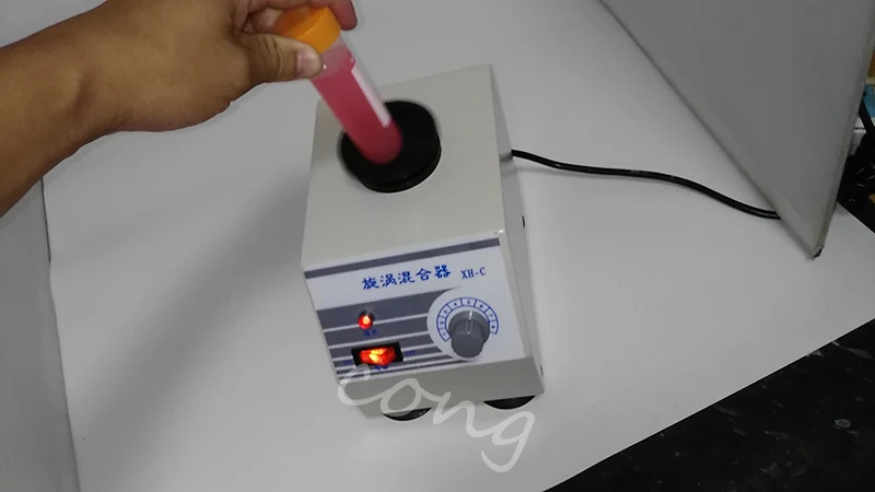 XH-C Stepless Vortex Mixer | 60W Test Tube Shaker Lab Mixer 0~2800 RPM 220V detail image 1