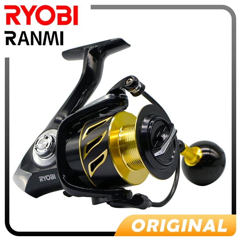 

RYOBI RANMI SW Spinning Reel Ultralight 5.0:1 9+1 BB Max Drag 12kg Surf Reel Saltwater or Freshwater Fishing Reels