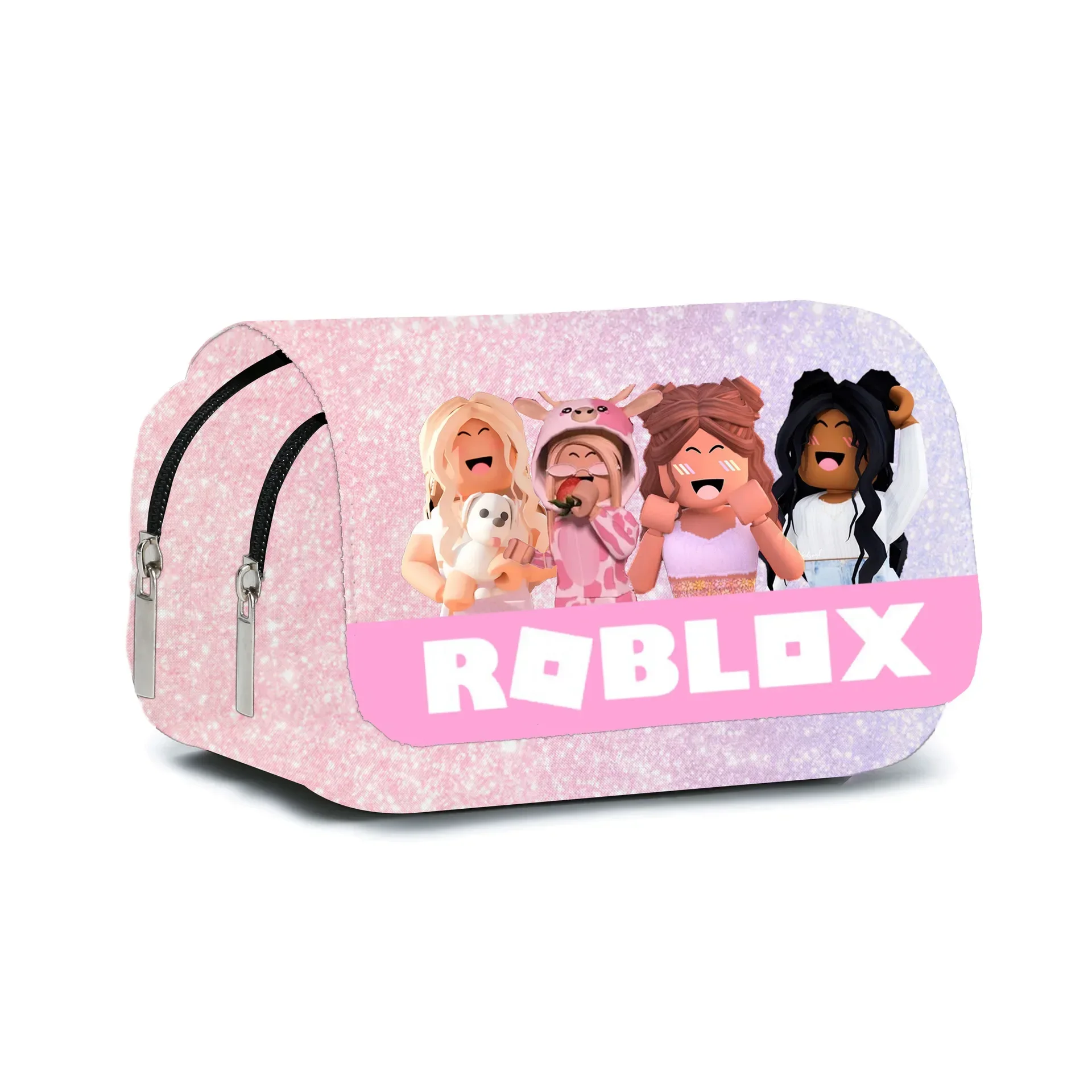 

3D New Products Peripheral ROBLOX Double-layer Pencil Case Pencil Case Primary and Secondary School Student Stationery Box