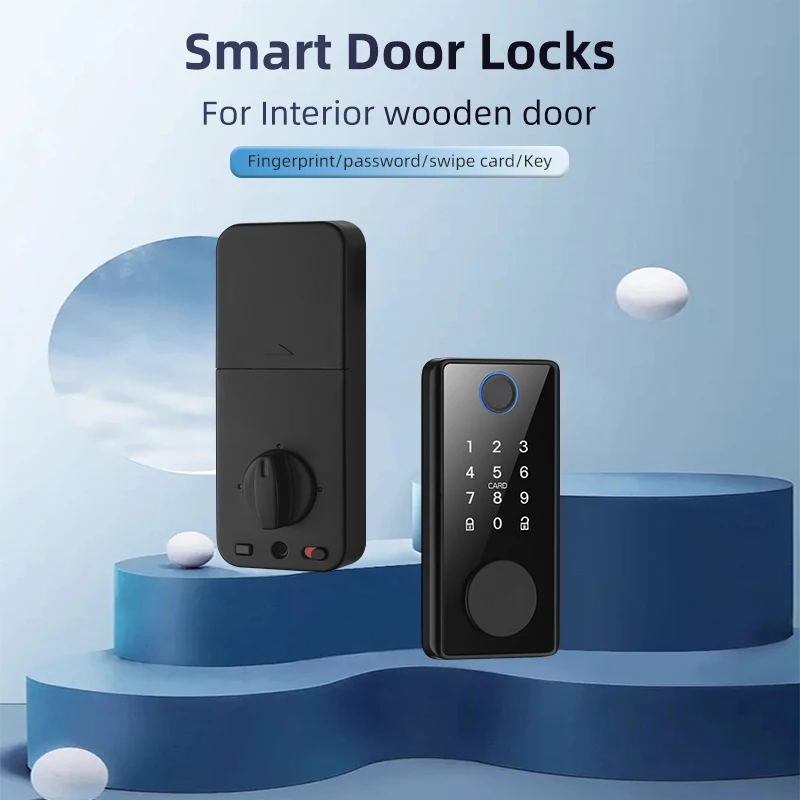 Cerradura Electrónica Smart Door Lock Tuya Smart Lock Bluetooth Door Lock Cerraduras  Inteligentes Para Puertas - AliExpress