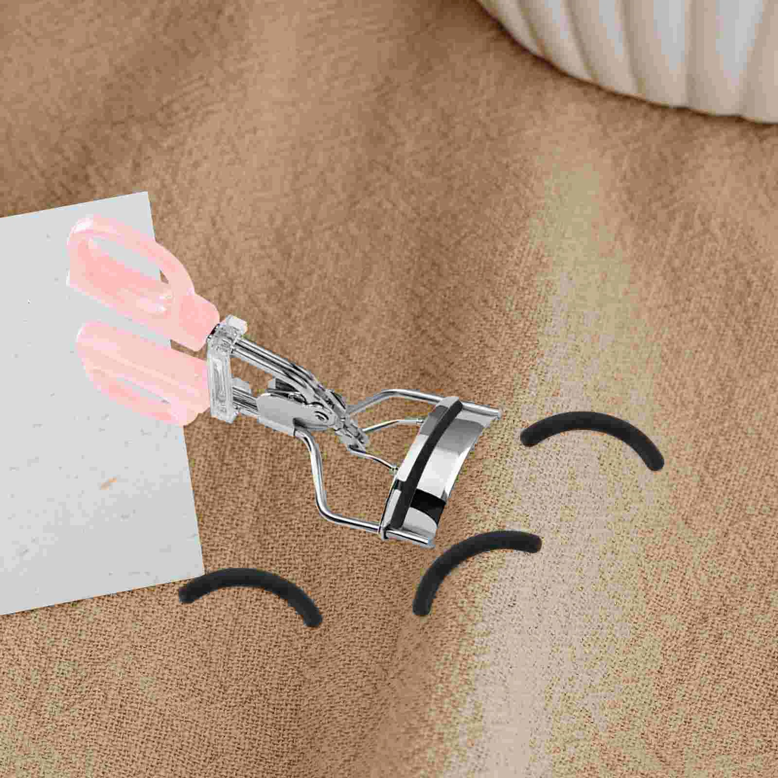 Eyelash Curler Strip Gluesticks Rubber Refills Replacement Universal Cushions Pads Tool 24 Pcs
