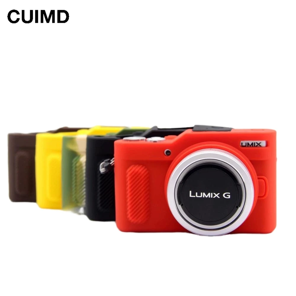Nice Soft Silicone Rubber Camera Video Bag For Panasonic Gf10 L-X10 Lx10 Gf-10 Camera Case Protective Body Cover Skin