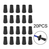 10/20Pcs Hiking Trekking Pole  Walking Stick Head Protect Replacement Tips 1