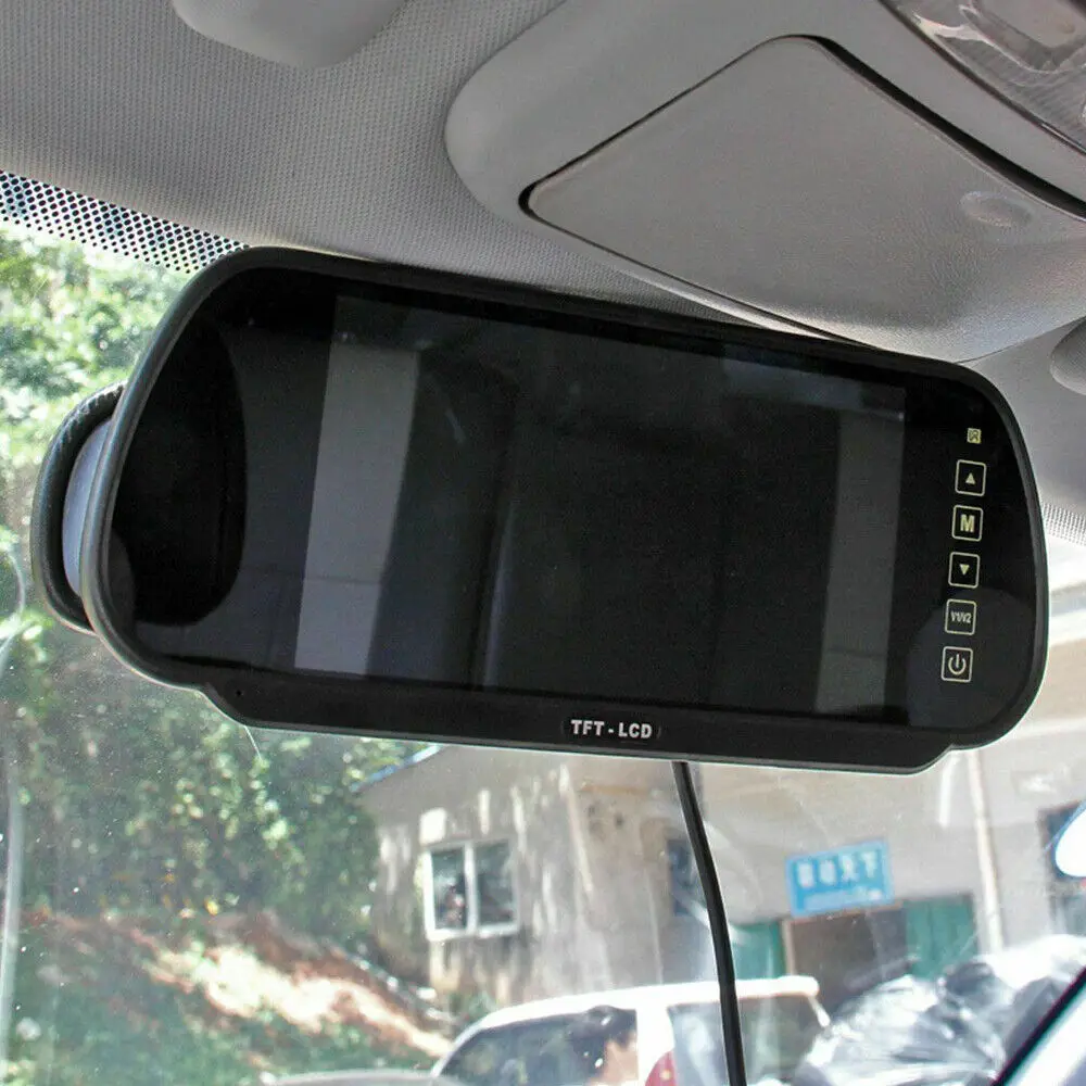 LCD Color Screen Car Reverse Rear View Backup Camera HD Mirror Monitor car rear view camera