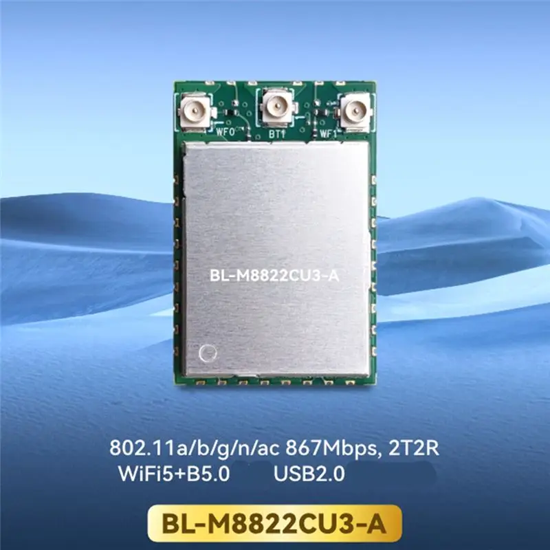 RTL8822CU WIFI 블루투스 모듈 WIFI5 B.T2.0 867Mbps 5G 무선 모듈 BL-M8822CU3-A