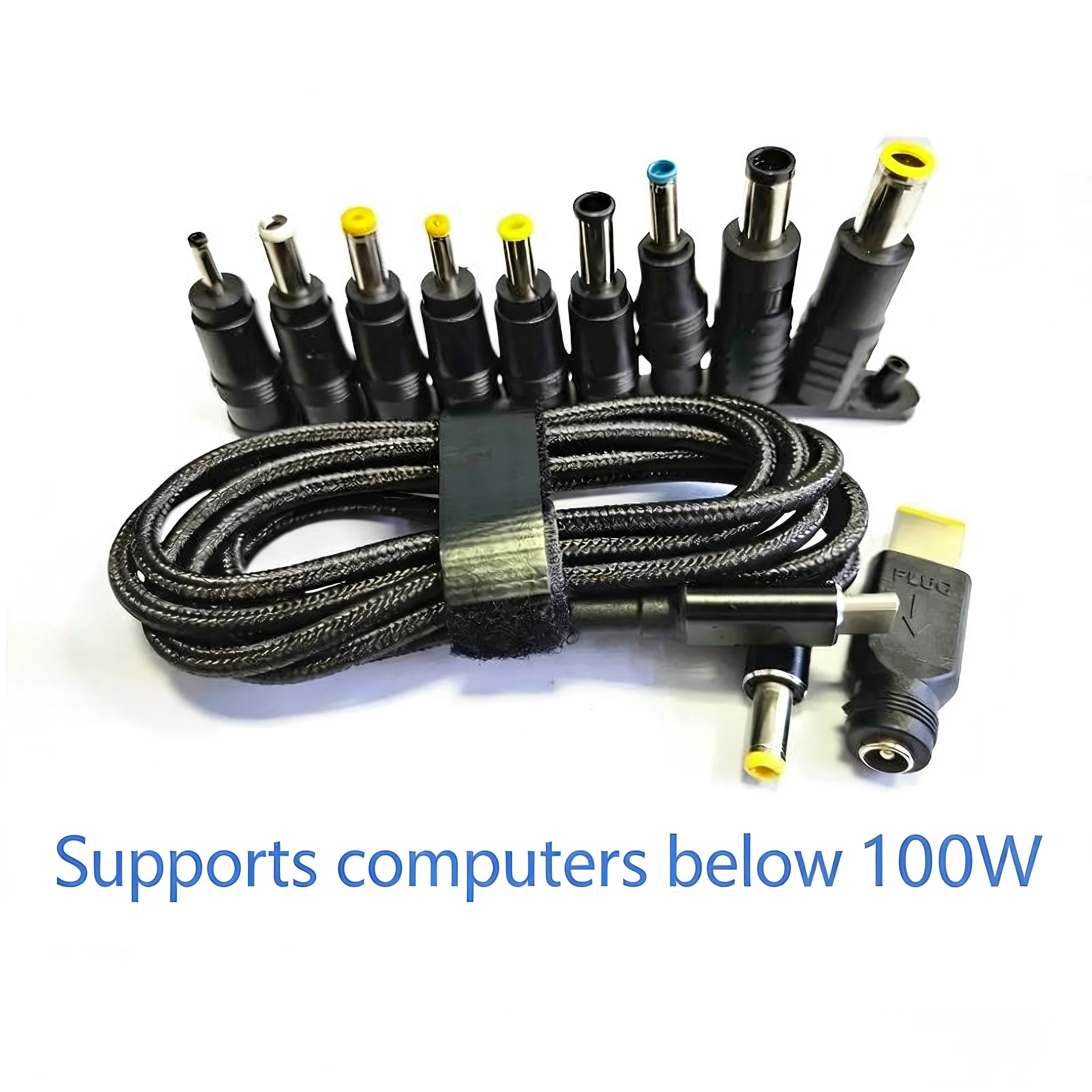 100W Type-C DC 전원 어댑터, 레노버 아수스 HP 에이서 노트북용 USB-C 고속 충전 케이블