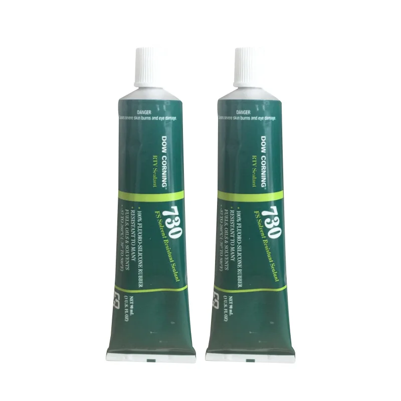 DOWSIL 730 FS 전자 실리카 화이트, DC730 오일, 용제 내성 실리콘 고무