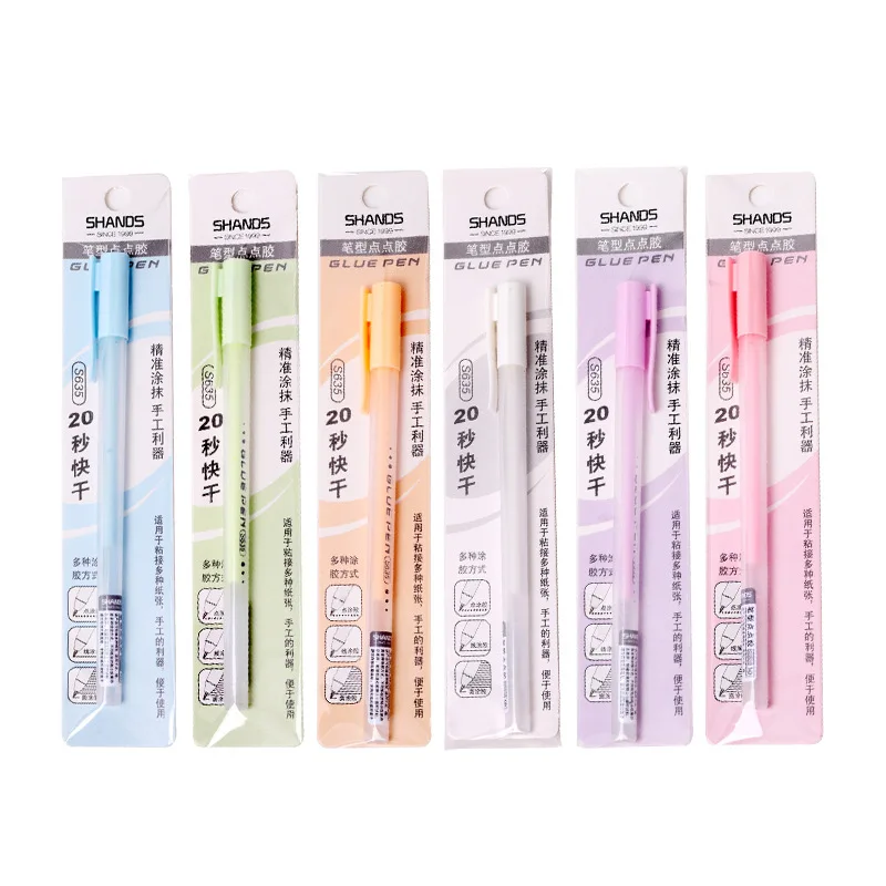 Candy Color Glue Pen Solid Glue Stick 1pc